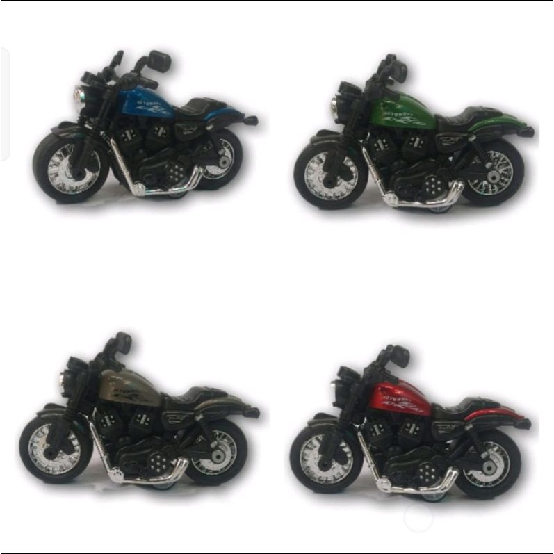 Diescast motor Harley davidson skala 18