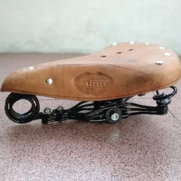 sadel sepeda onthel sadel gelung sepeda onthel jok onthel kulit asli GDS55