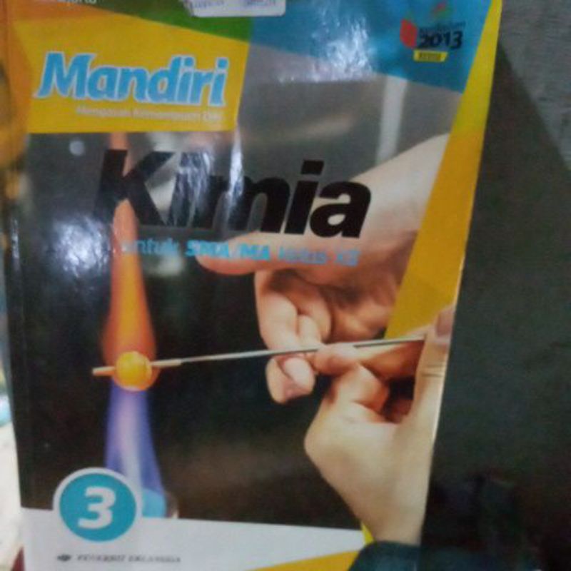 buku SMA kelas 12 Mandiri kimia