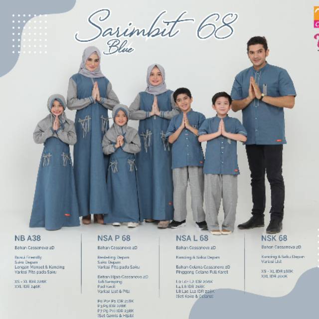 NIBRAS SARIMBIT TERBARU 2020 | SARIMBIT 68 BLUE | SARIMBIT KELUARGA