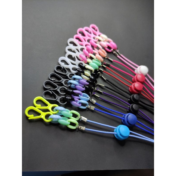 Strap Masker/Gantungan Masker/Tali Masker 2in1 hijab non hijab simpel rantai murah