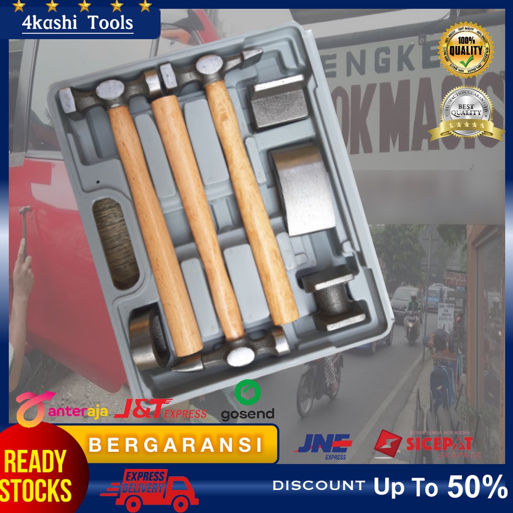 ALAT KETOK MAGIC PALU KETOK MAGIC 7 PCS AUTO BODY REPAIR KIT