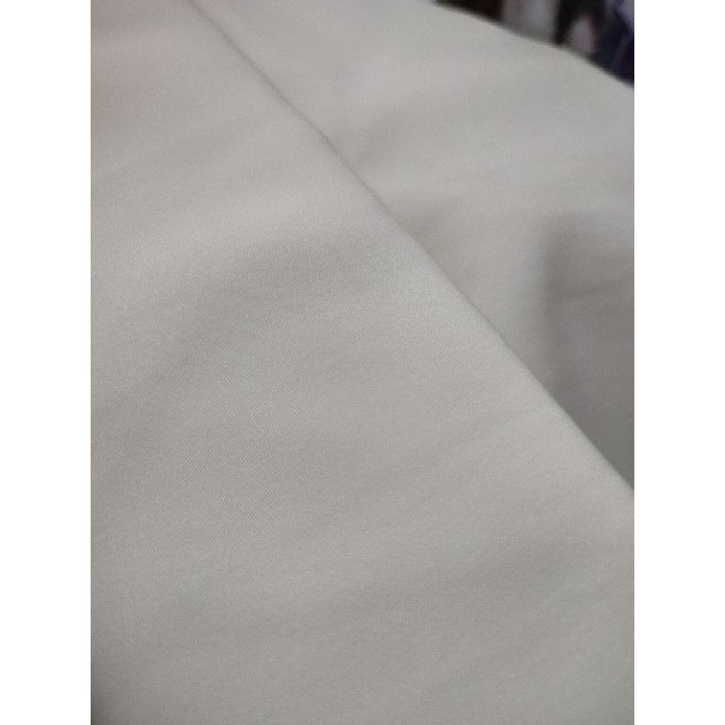 bahan kain BSY murano baju koko brokenwhite / kain lemas dress gamis / kain jatuh YARD