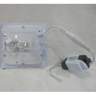 Lampu LED Panel Downlight 6w Kotak Terang Bergaransi Kualitas OK Holic