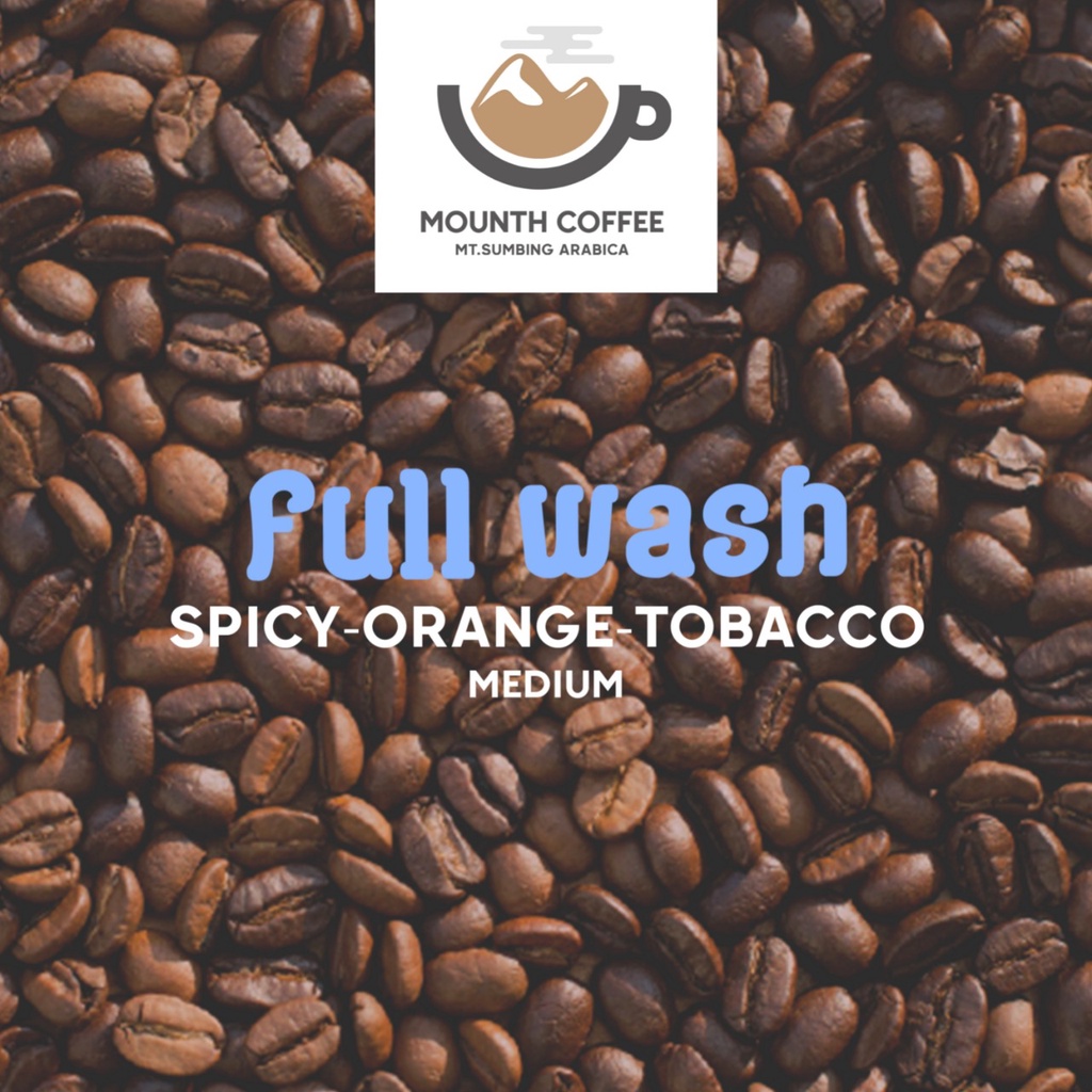 

KOPI ARABIKA Mt sumbing Temanggung - Biji sangrai - Natural proses