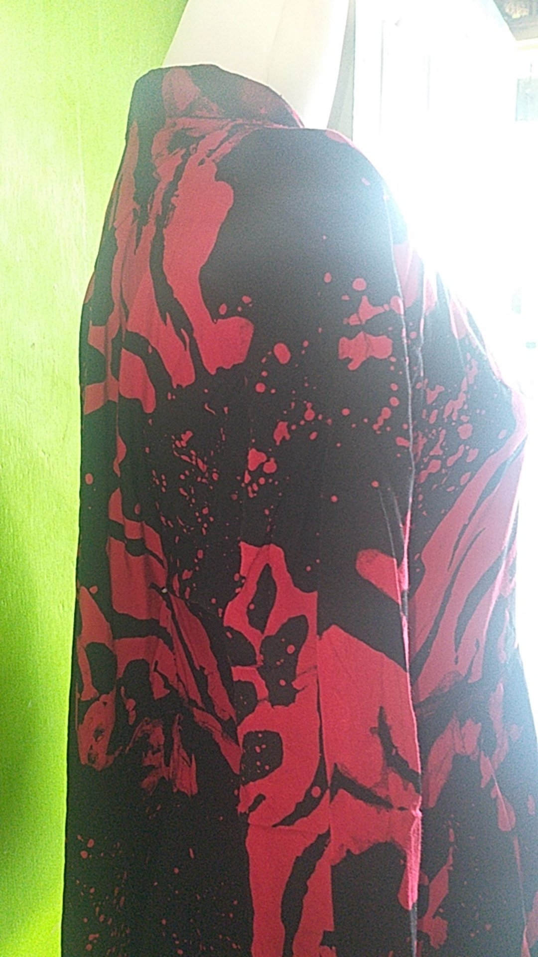 Gamis Candimekar Batik Pelangi Abstrak Malam