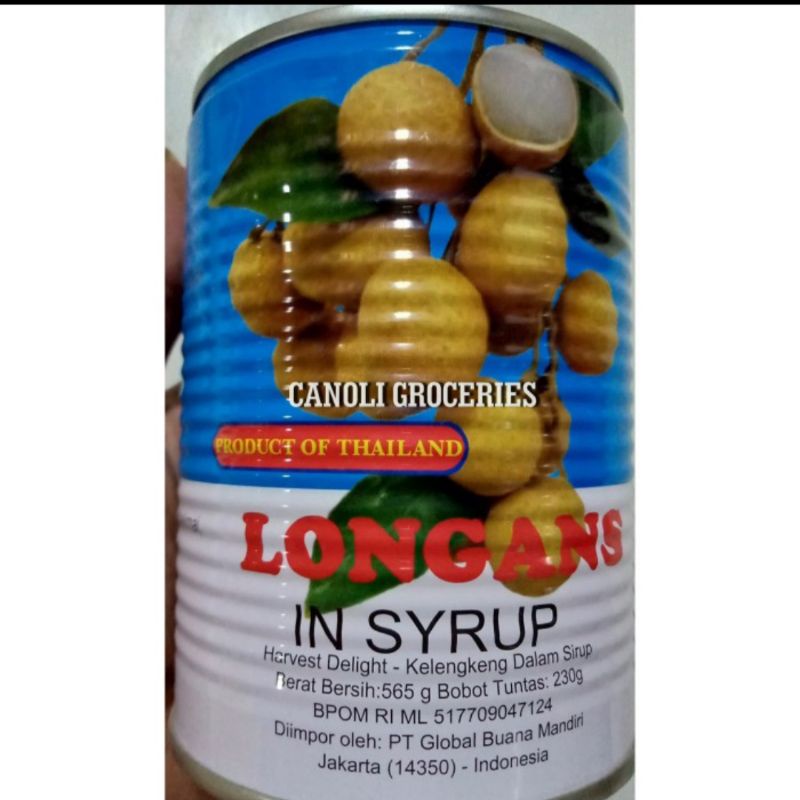 

longan in syrup/lengkeng kaleng 565 gr