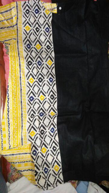 Terlaris Serut Genes Jelita Tunic Tunik Batik Modern Wanita