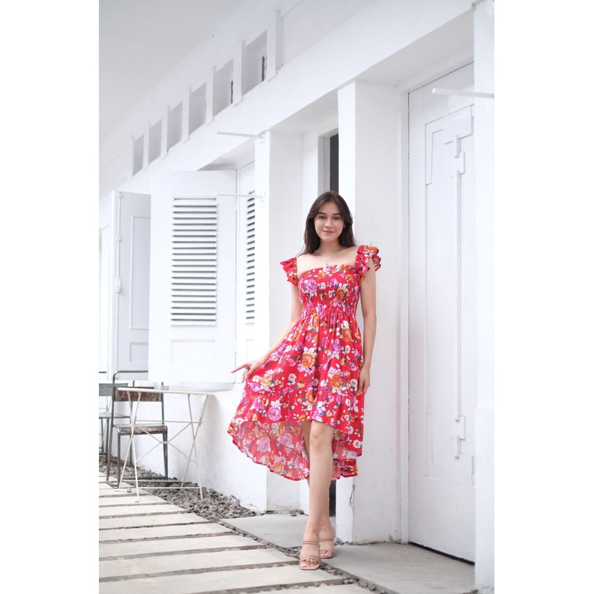 DRESS AMORA/DRESS ROSE/DRESS SABRINA/DRESS SMOKE BALI/DRESS KERUT DADA/KOREAN DRESS