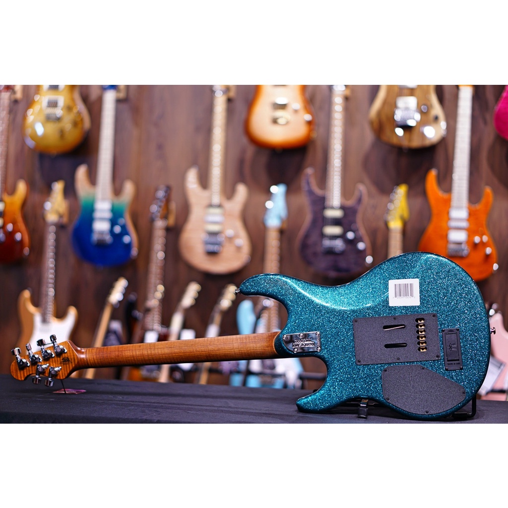 Ernie Ball Music Man Luke III HH - Ocean Sparkle G98406