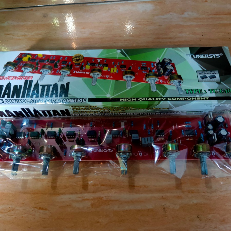 Stereo Parametric Parametrik Tone Control C40