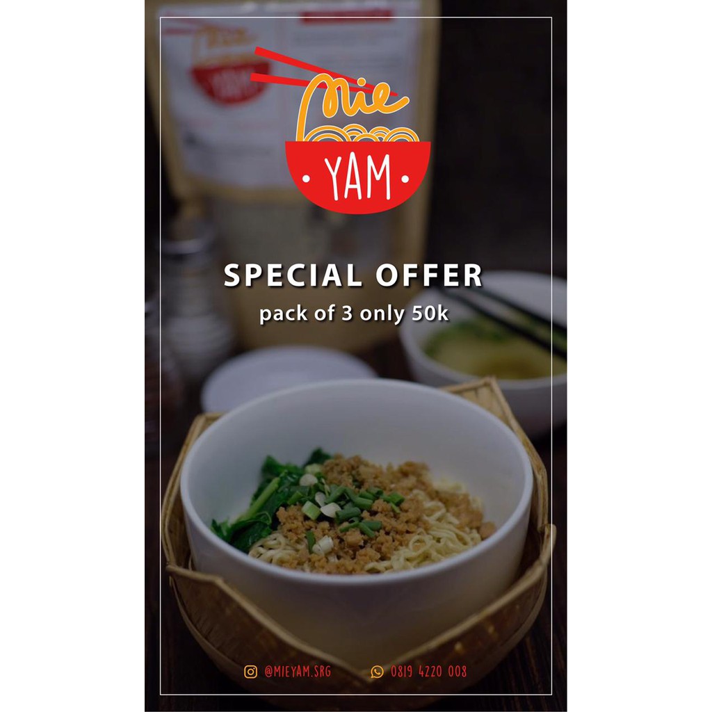 

PROMO mie ayam frozen MIEYAM 100% halal