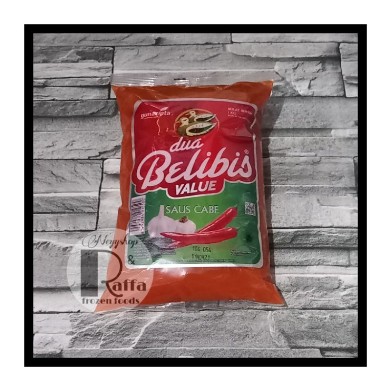 

BELIBIS SAUS SAMBAL 1KG