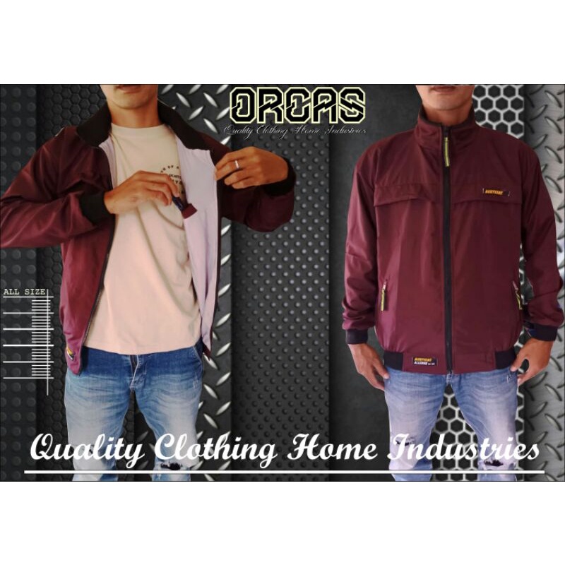 jaket parasut model trbaru
