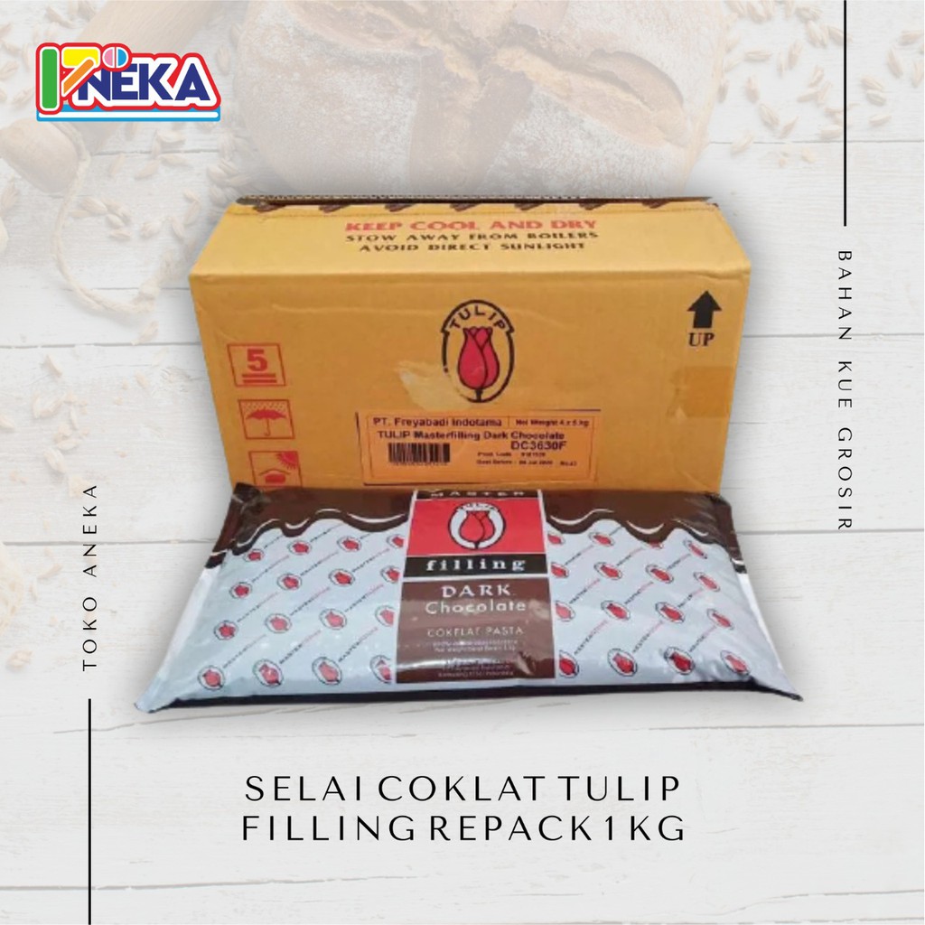 

Ay00! Selai Coklat Tulip Filling 1kg [Repack]