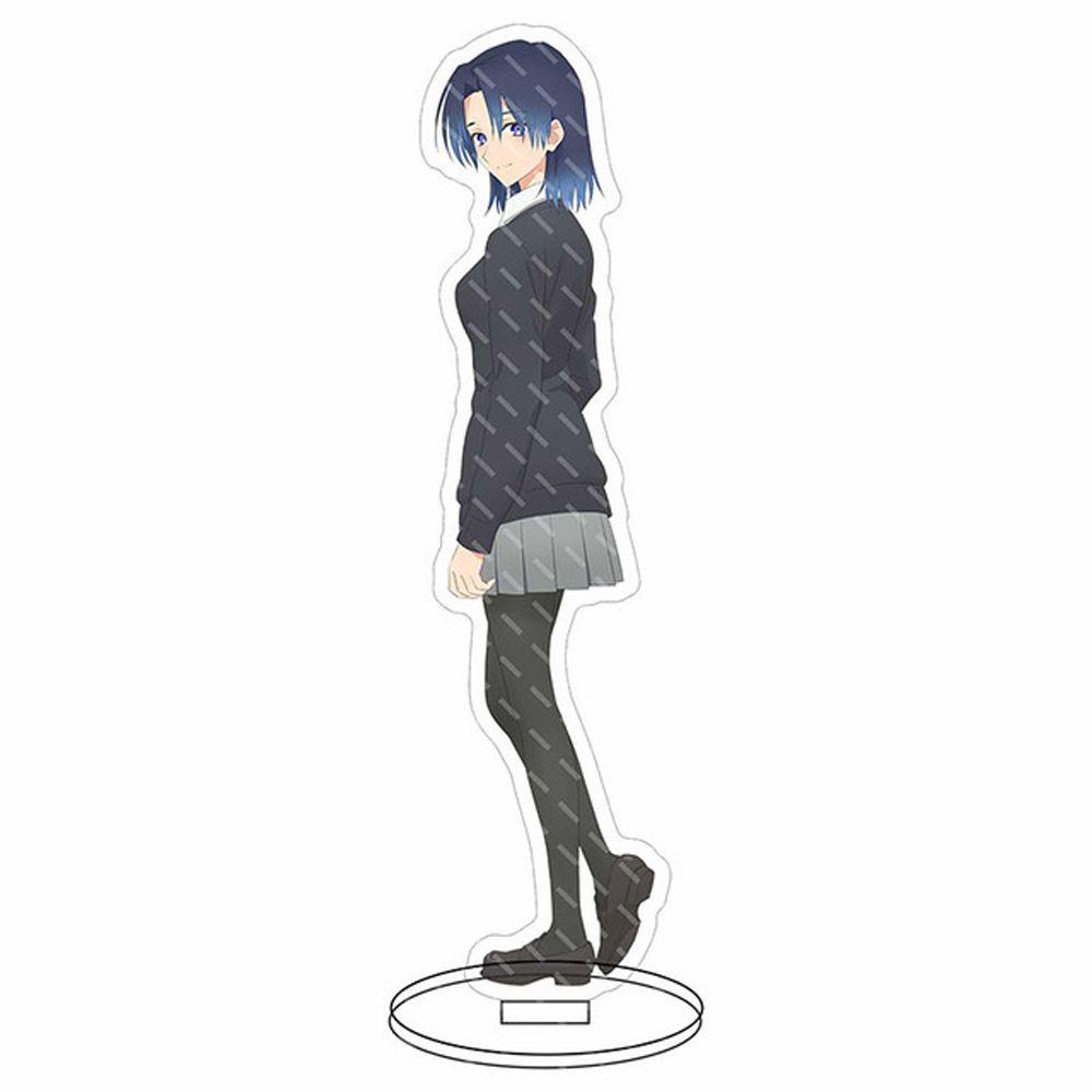 [Elegan] Shikimori Bukan Cuma Cutie Koleksi Dua Sisi Desk Decor Figure Model Stand Akrilik Stand Pajangan Akrilik Kartun