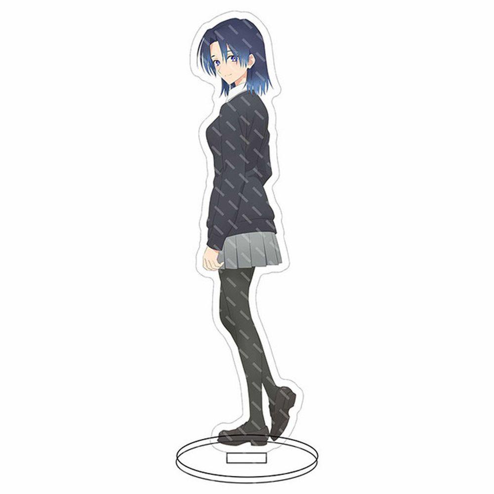 LANFY Collection Shikimori is Not Just a Cutie Model Toys Acrylic Plate Anime Figure Stand Double Sided Desk Decor Acrylic Stand Cartoon Manga Characters Kids Gifts Acrylic Display Stand