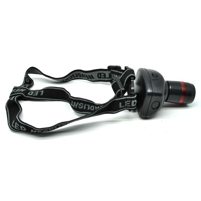 Headlamp Senter Kepala TRLIFE 3W LED Zoom Telescopic Outdoor Camping