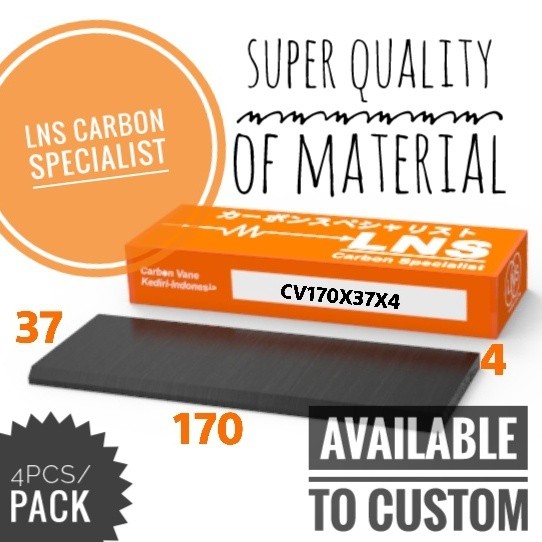 

carbon vane 170x37x4 isi 4pcs
