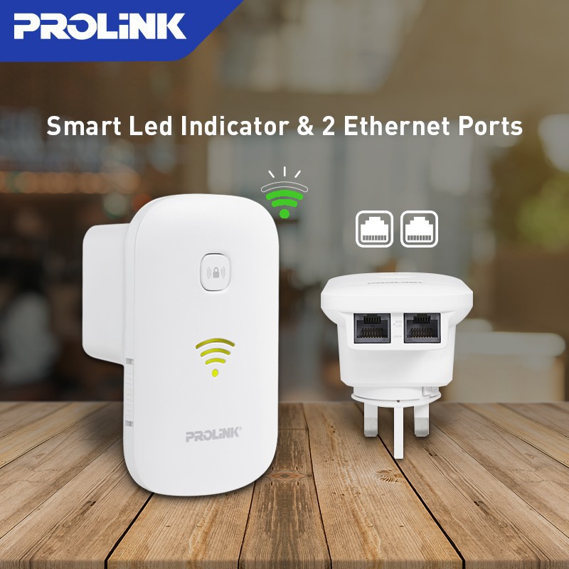 PROLINK PEN1201 WiFi Repeater AP Router 3in1 Extender Penguat Sinyal