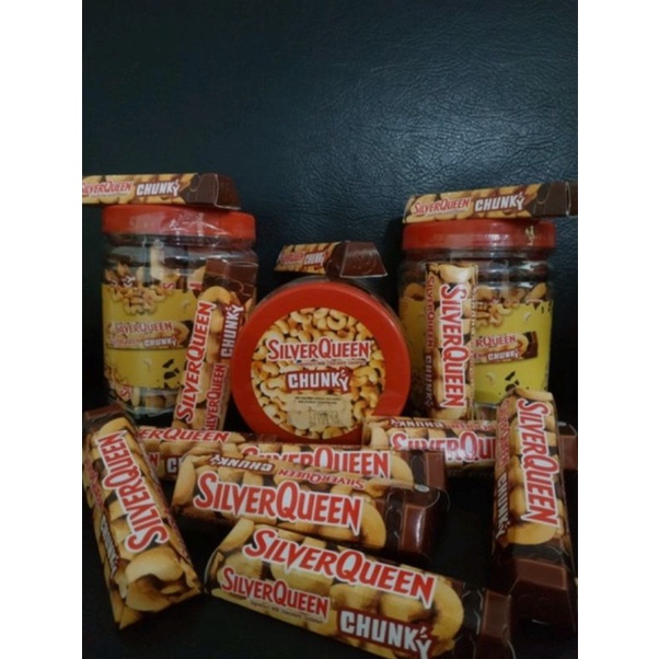 Silverqueen Cashew Almond Chunkybar 30 58 Gram /YS.OLSHOP2020