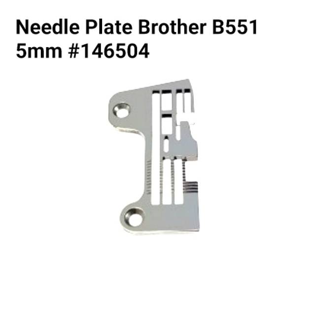 BROTHER Piringan Needle Plate Plat Mesin Obras Industri BROTHER