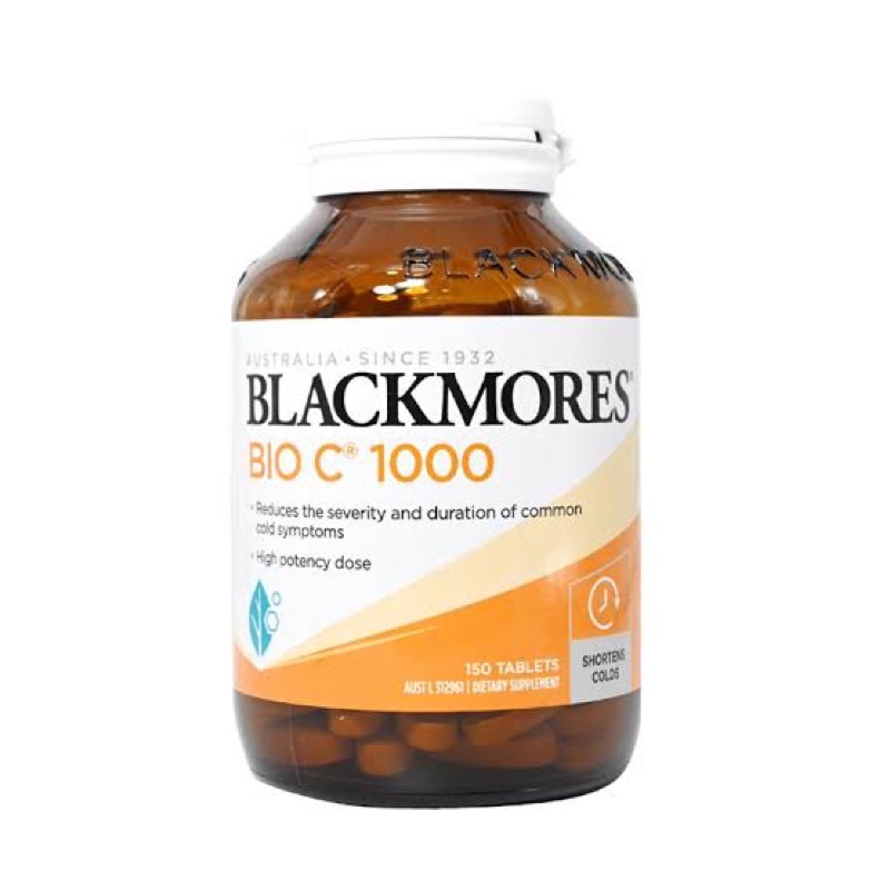 BLACKMORES BIO C 1000mg isi 150 Tablets Australia