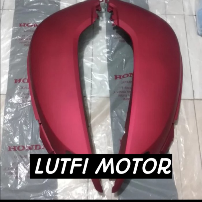 cover body belakang all new Honda Scoopy fi k93 2018 2019 merah dop