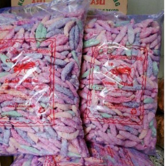

bidaran warna warni lonjong 250 gram