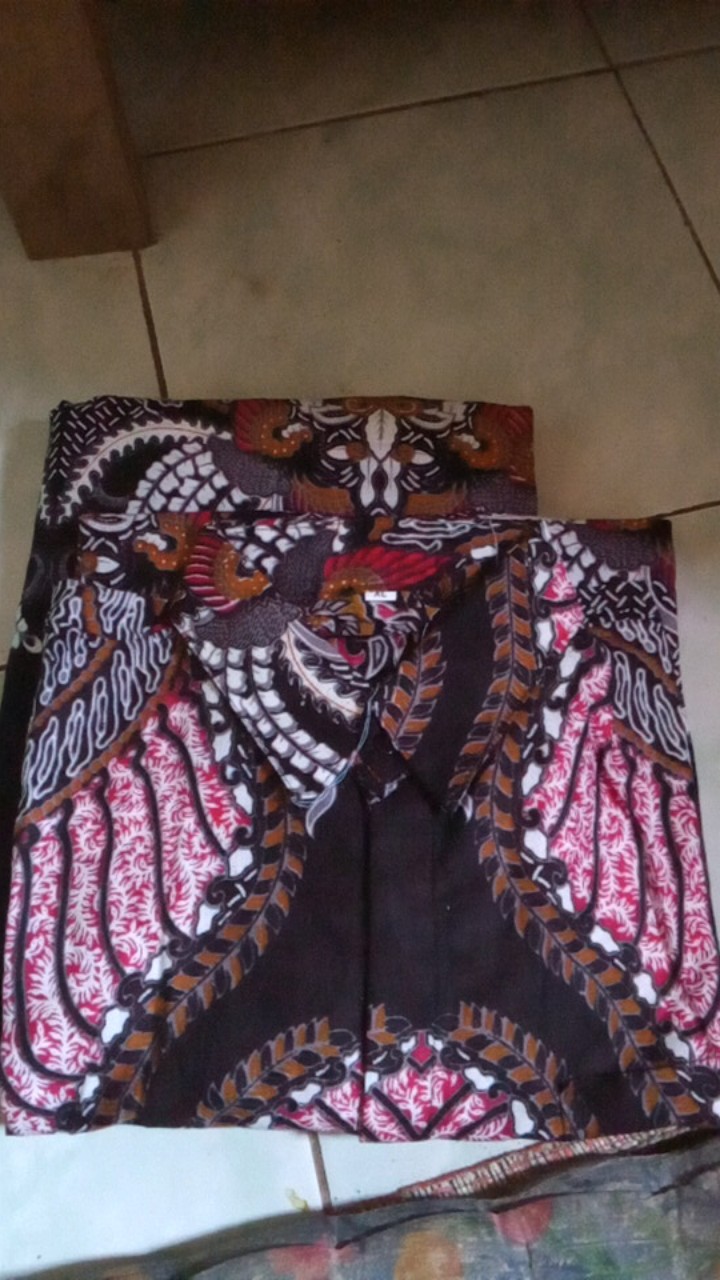 Maura Couple - Sania Ruffle Batik Couple Ori Ndoro Jowi Garansi Termurah Shopee - Batik Modern Solo