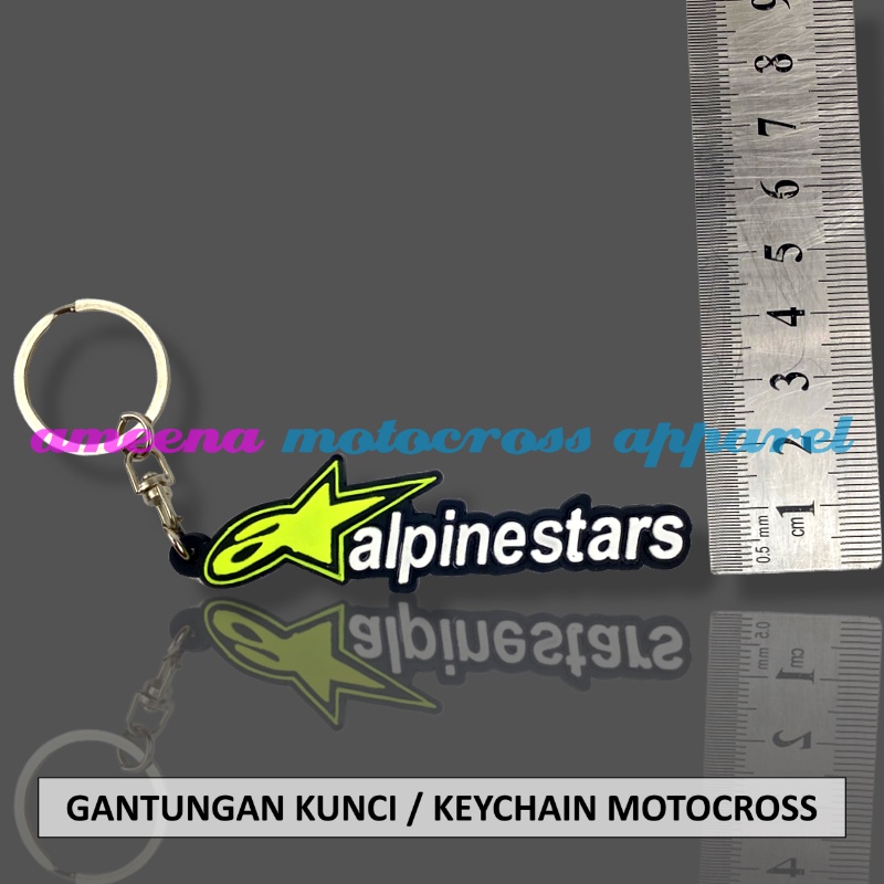 Gantungan Kunci Motocross - Keychain Trail MX - Gantungan Kunci Trabas - Keychain Enduro - Souvenir Trail - Keychain Souvenir - M1-AS kualitas premium