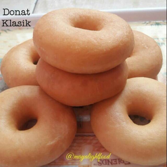 Donat klasik Minimal 12pc  gula ceres keju kacang tanpa pengawet empuk halal murah snack sehat donuts kentang