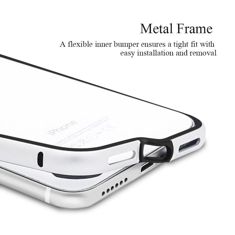 Bumper Case Bahan Metal Aluminum Dan TPU Untuk iPhone 13 12 pro max