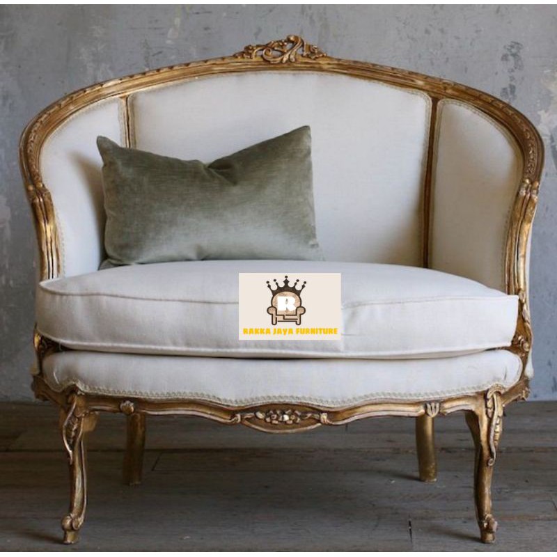 KURSI SINGLE UKIR LUXURY/SOFA SINGLE LUXURY