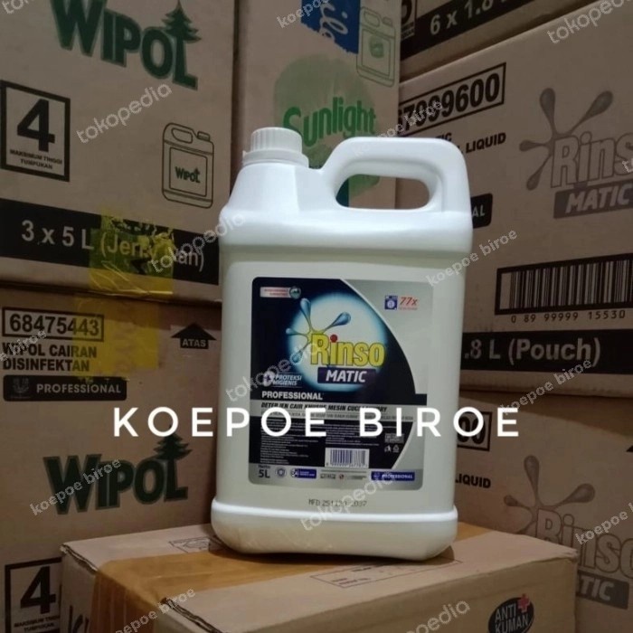 Rinso Matic Professional Cair 5 liter