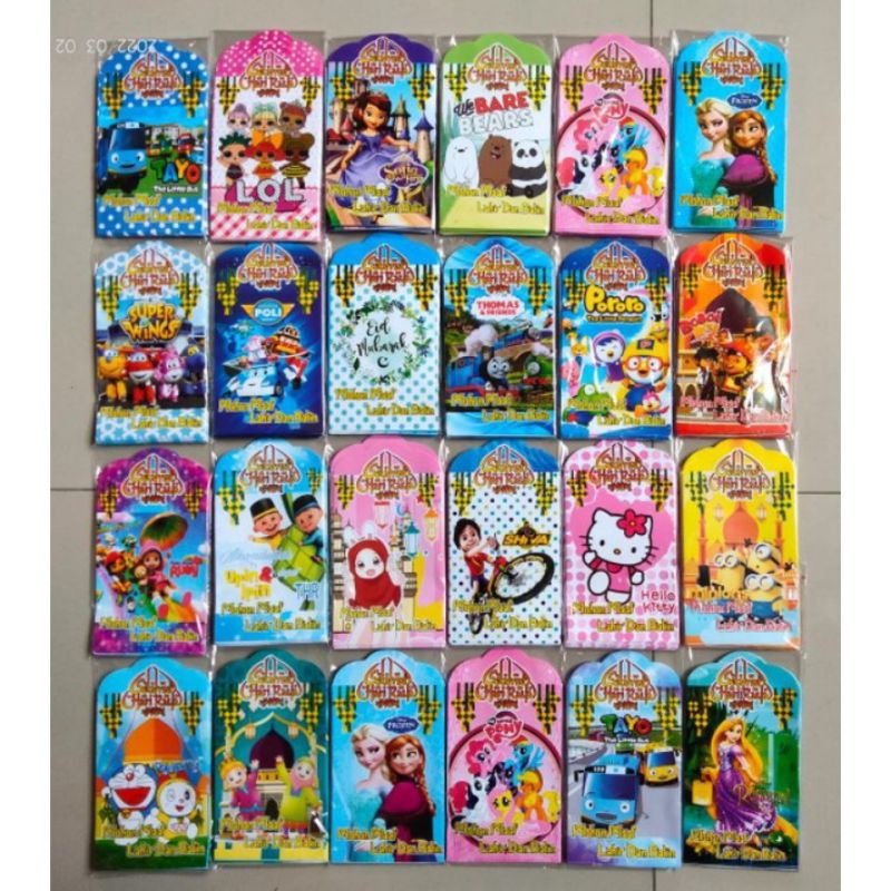 

Amplop Lebaran Unik 1 Pck isi 10pcs