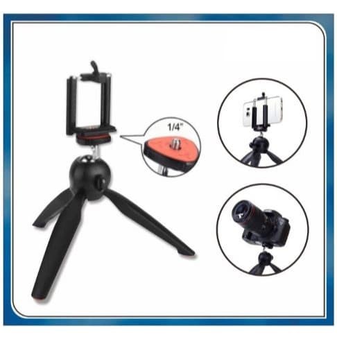 MINI TRIPOD YUNTENG + HOLDER ( YT -228 )