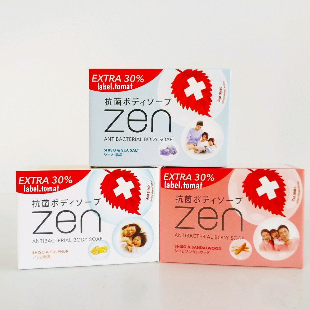 Sabun Zen Sabun Batang Soap 80gr
