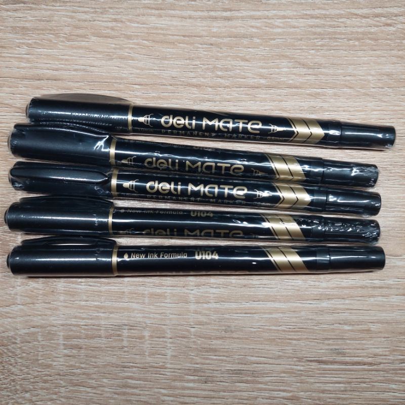 

Ready Stock Deli Mate Permanent Marker Dual Tip