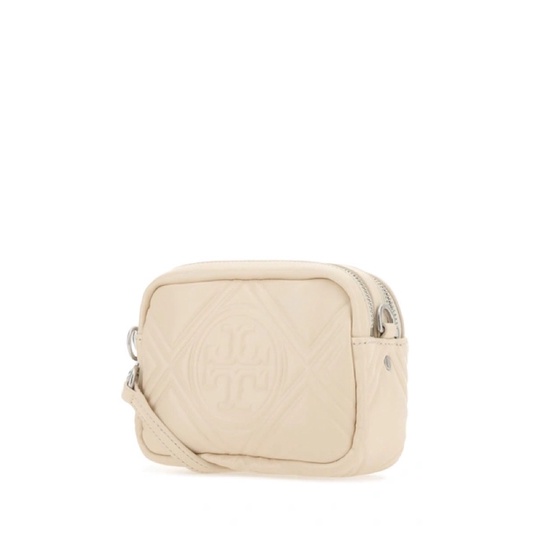 Tory Burch Perry Bombe Puffy Mini Bag White (80423)