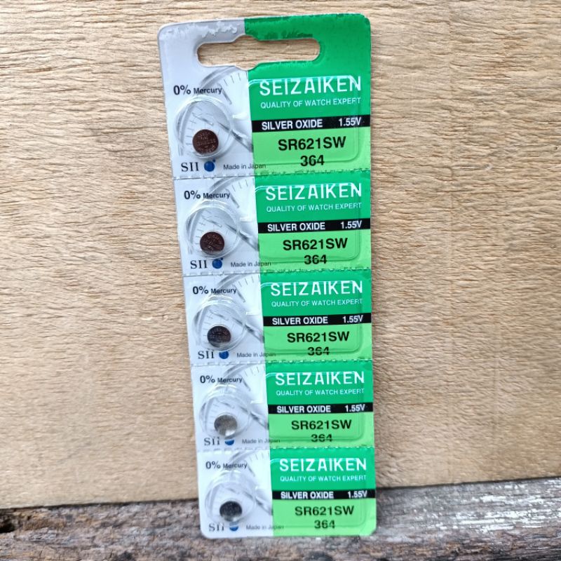 BATRE JAM TANGAN SEIZAIKEN SR621SW/364 ORIGINAL BATRE JAM TANGAN SEIZAKEN 621 MADE IN JAPAN ASLI MURAH HARGA GROSIR