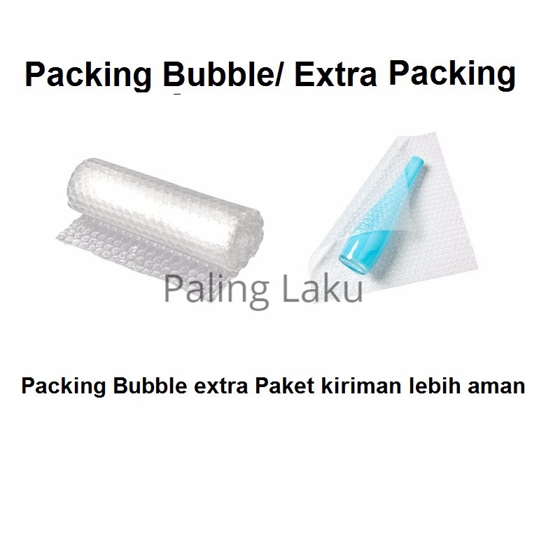 

Packing Bubble Extra - Mohon perhatikan ukuran paket