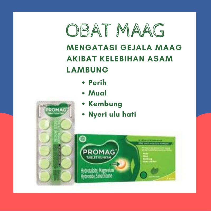 PROMAG OBAT MAAG PER STRIP