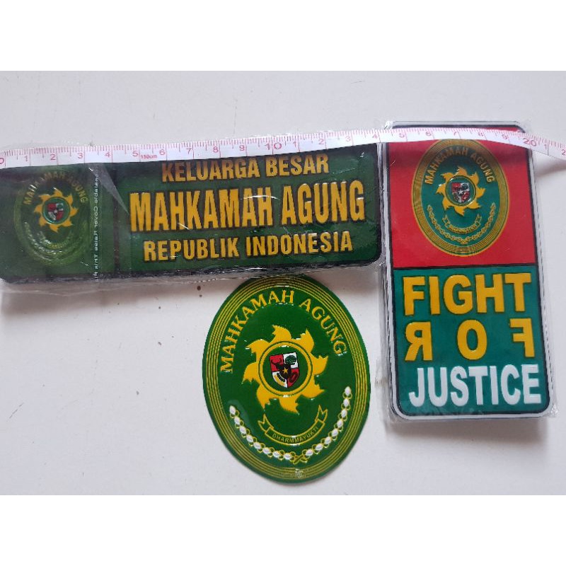 

stiker embos Mahkamah agung