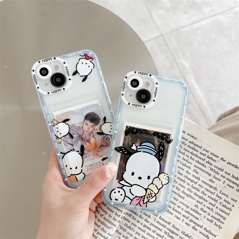 Soft Case Pelindung Lensa Transparan Motif Kartun Untuk iPhone 12 13 Pro MAX 11 X XR XS MAX 7 8 Plus