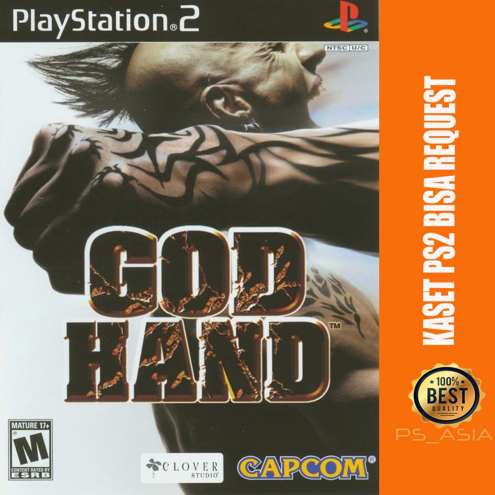 KASET PS 2 GOD HAND - GOD HAND MOD