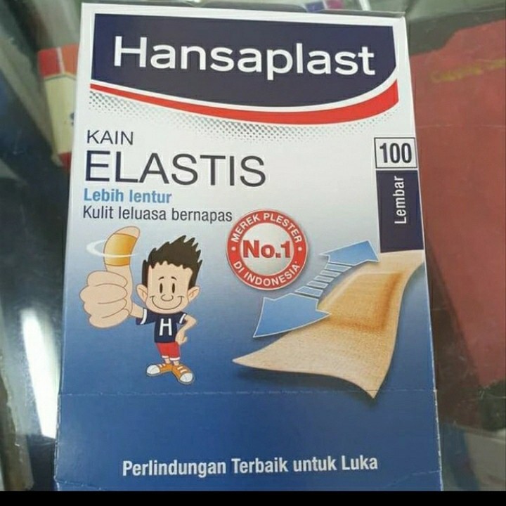 Hansaplast Plester Luka (1box@100lembar)