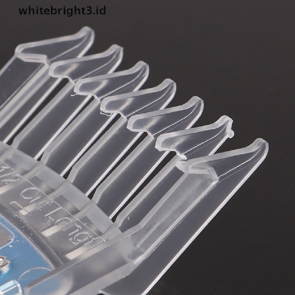 {whitebright3.id} 1.5mm+4.5 mm Hair Clipper Guide Comb Set Pengaman Standar Pasang Bagian Trimmer,