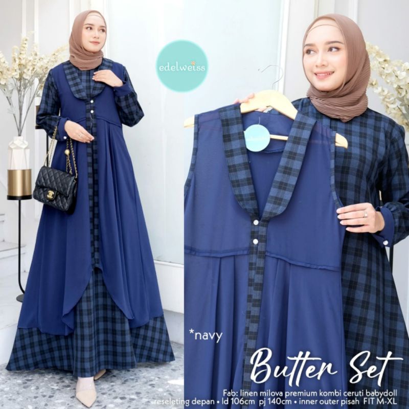 SALE Butter Set Dress + Outer by Edelweiss