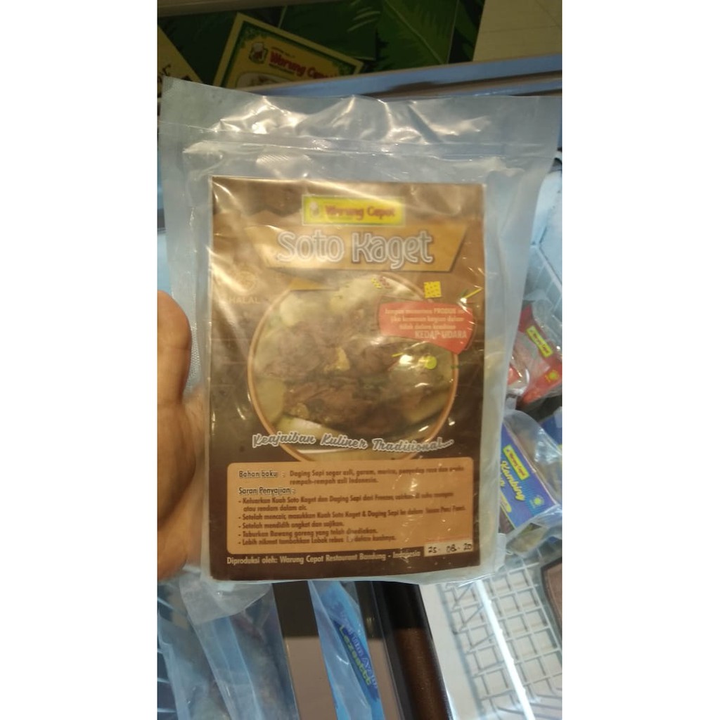 

SOTO AYAM KAGET WARUNG CEPOT BANDUNG ORIGINAL BEST SELLER HOT SALE PROMO HITS KEKINIAN GIFT HAMPERS